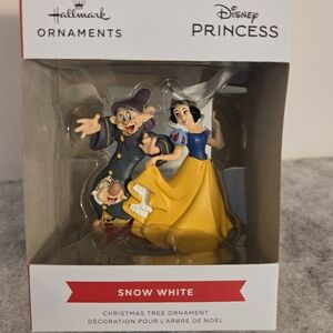 Disney Snow White Christmas Ornament - Yellow, Blue, Red